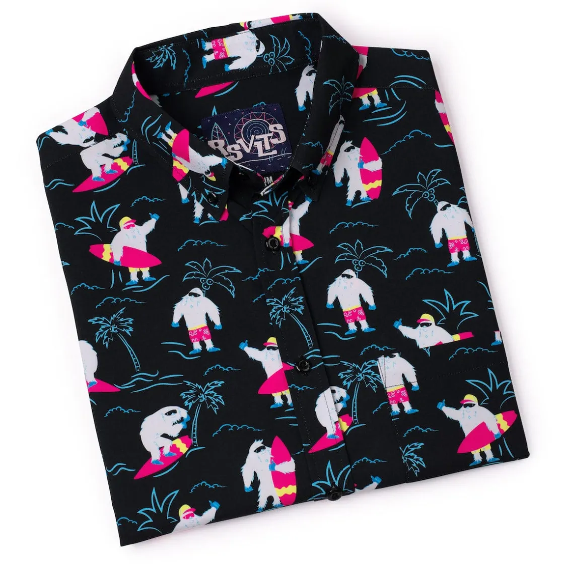 Short Sleeve Shirts|Matching Sets|RSVLTS Yeti Gets Pitted – KUNUFLEX Short Sleeve Shirt