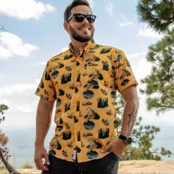 Short Sleeve Shirts|Paging Mr. Morrow|RSVLTS Yosemite – KUNUFLEX Short Sleeve Shirt