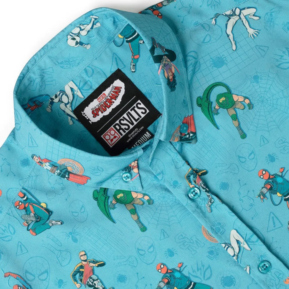 Spider-man|Marvel|Marvel Your Friendly Neighborhood Spider-Man "After-School Activities" – KUNUFLEX Short Sleeve Shirt