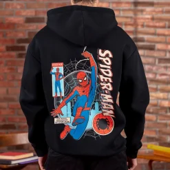 Spider-man|Marvel|Marvel Your Friendly Neighborhood Spider-Man "Hey, Neighbor!" – Classic Hoodie