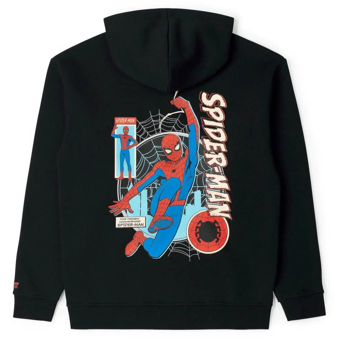Spider-man|Marvel|Marvel Your Friendly Neighborhood Spider-Man "Hey, Neighbor!" – Classic Hoodie