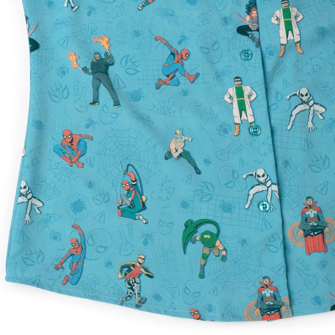Spider-man|Marvel|Marvel Your Friendly Neighborhood Spider-Man "After-School Activities" – Women's KUNUFLEX Short Sleeve Shirt